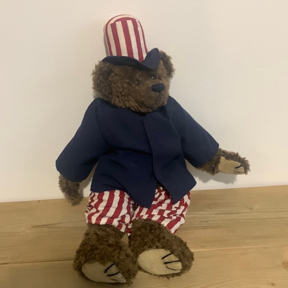 Beanie Buddy Ty Attic Treasures Samuel 1993 Uncle Sam vintage collectible